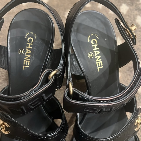 Chanel sandles 39 Italian wonderful condition - Picture 4 of 13